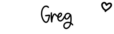 greg origine|greg name.